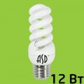 Лампа энергосберегающая SPIRAL-econom  12Вт 220В Е27 2700К 600Лм ASD - Производство и комплексная поставка электрооборудования - ТПК «Энерго-Комплекс»