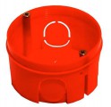 Коробка установочная СП 68*40 для сплош. стен HEGEL (красный) - Производство и комплексная поставка электрооборудования - ТПК «Энерго-Комплекс»