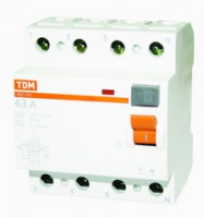 УЗО ВД1-63 4Р 40А 30мА TDM - Производство и комплексная поставка электрооборудования - ТПК «Энерго-Комплекс»
