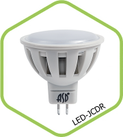 Лампа светодиодная LED-JCDR-standard 5.5Вт 220В GU5.3 3000К 420Лм ASD - Производство и комплексная поставка электрооборудования - ТПК «Энерго-Комплекс»