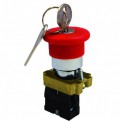 Кнопка BS142 "Грибок с ключом красный d22мм 230v1р - Производство и комплексная поставка электрооборудования - ТПК «Энерго-Комплекс»