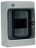 Щит распределительный навесной ЩРн-П-4 IP65 пластиковый прозрачная дверь серый (85604) - Производство и комплексная поставка электрооборудования - ТПК «Энерго-Комплекс»