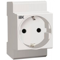 Розетка на DIN-рейку с заземлением контактов PAp 10-3-ОП (IEK) - Производство и комплексная поставка электрооборудования - ТПК «Энерго-Комплекс»